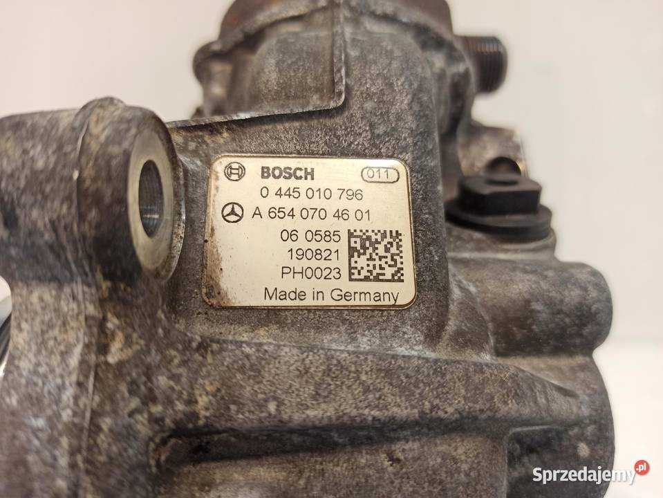 POMPA WTRYSKOWA CIŚNIENIA W247 A6540704601 osobowe dolnośląskie
