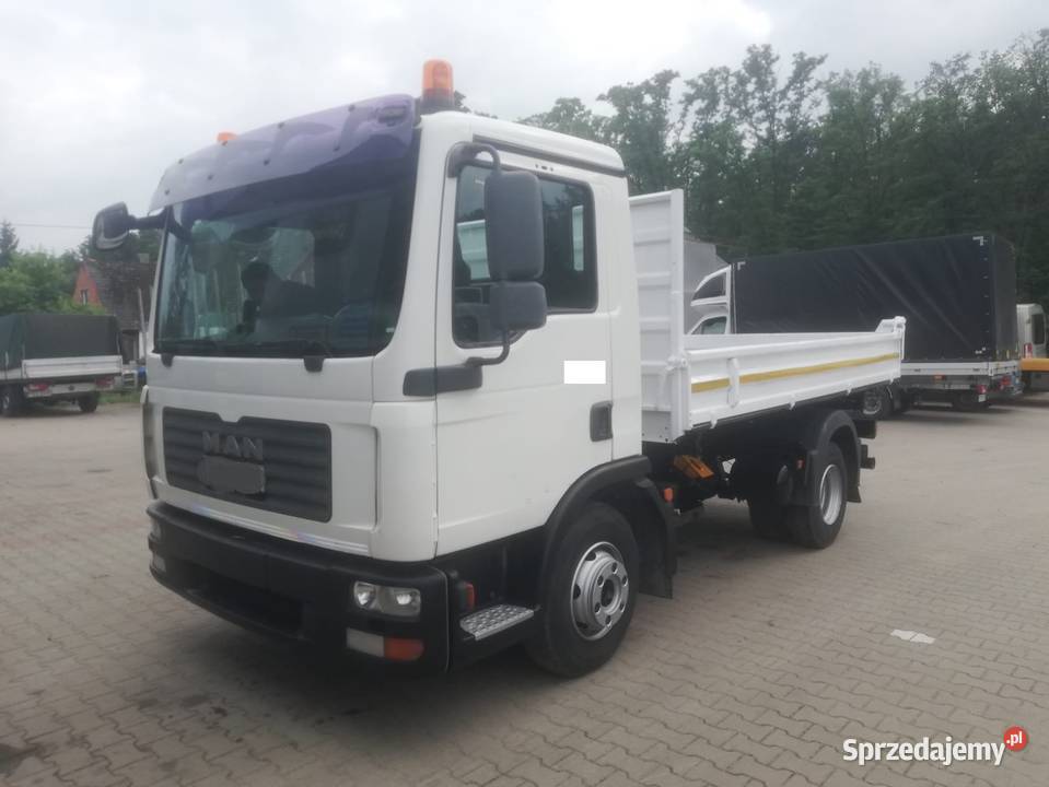 man TGL 12180 wywrotka 3strona Grabów nad Prosną