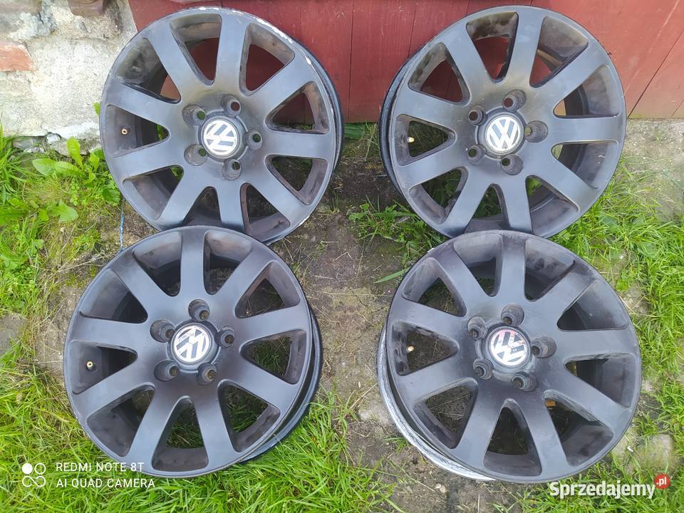 Alufelgi 15 5112 ET 37 VW Pasat B5 GOLF CADDY Międzychód