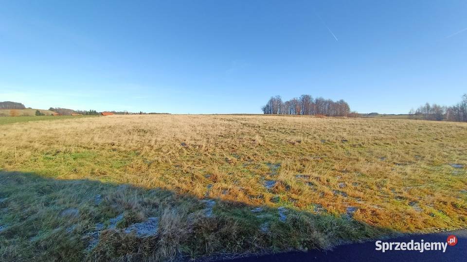 Działka budowlana Rząsiny widok na góry budowlana