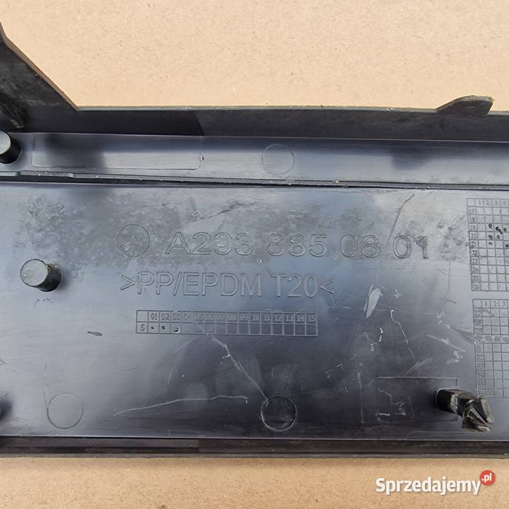 MERCEDESATEGO E6 WSPORNIK ZDERZAKA UCHWYT LEWY