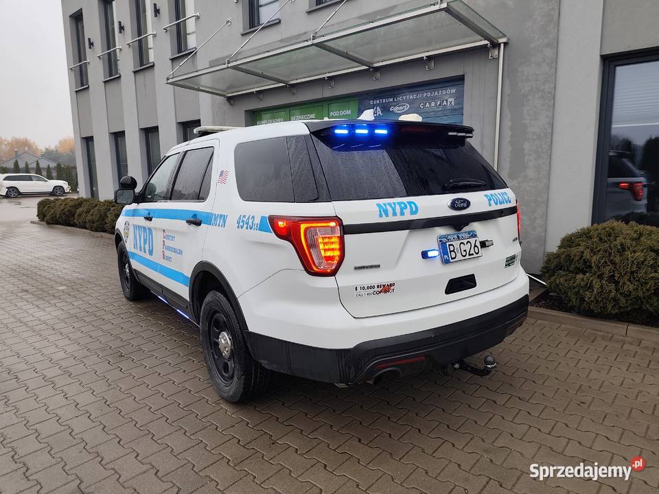 Ford Explorer POLICE Interceptor NYPD Kleosin sprzedam