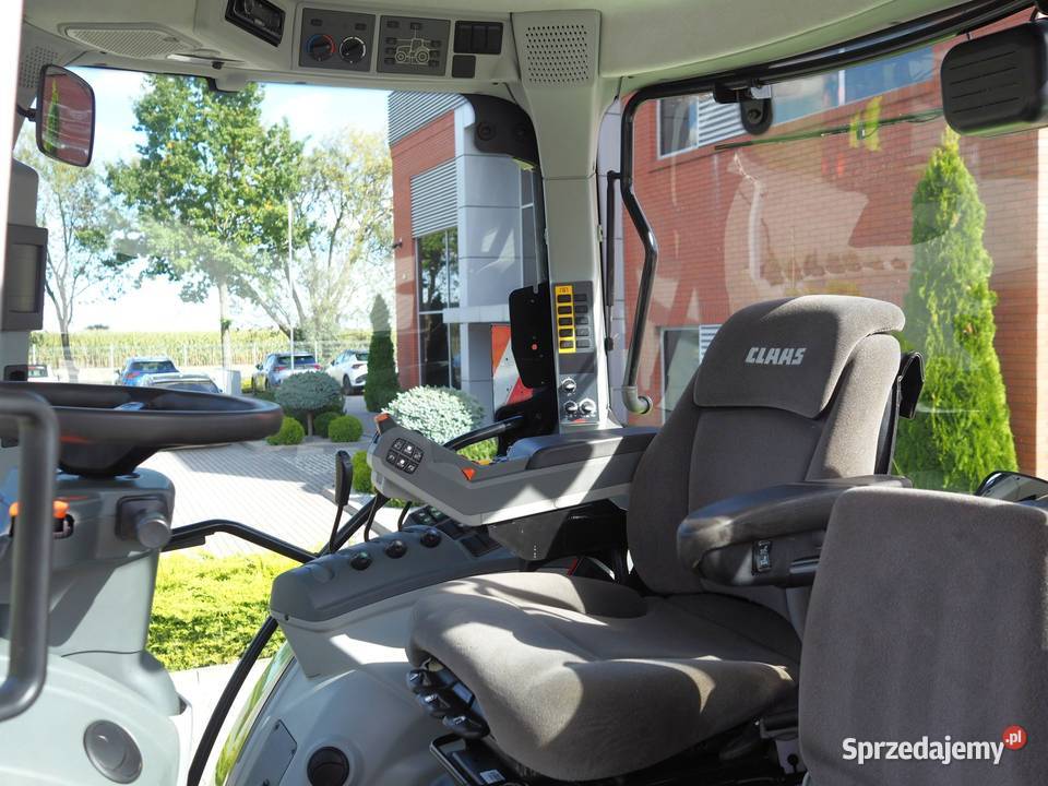 Claas Arion 610 CIS Ciągnik rolniczy traktor WOM wielkopolskie Stęszew