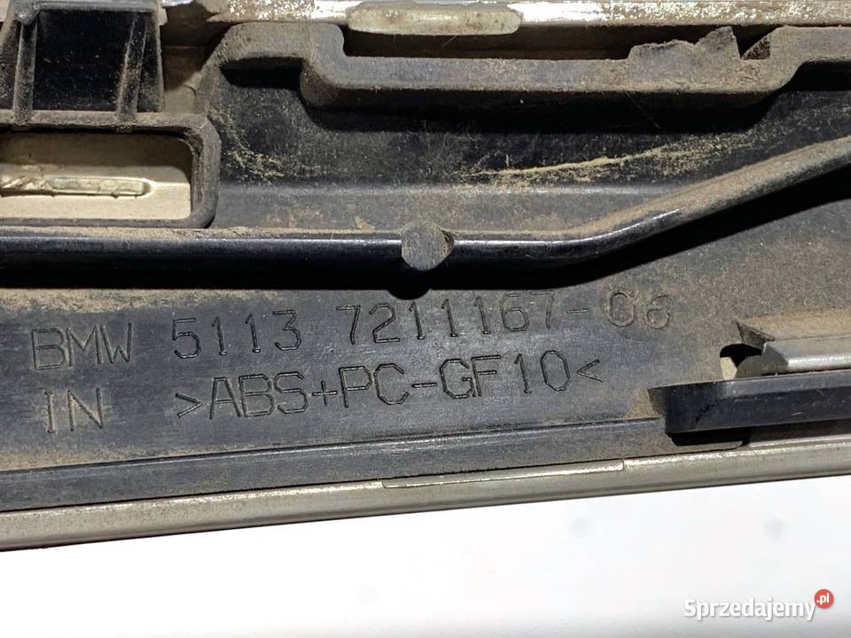 LISTWA KLAMKA KLAPY TYŁ BMW F07 7211167