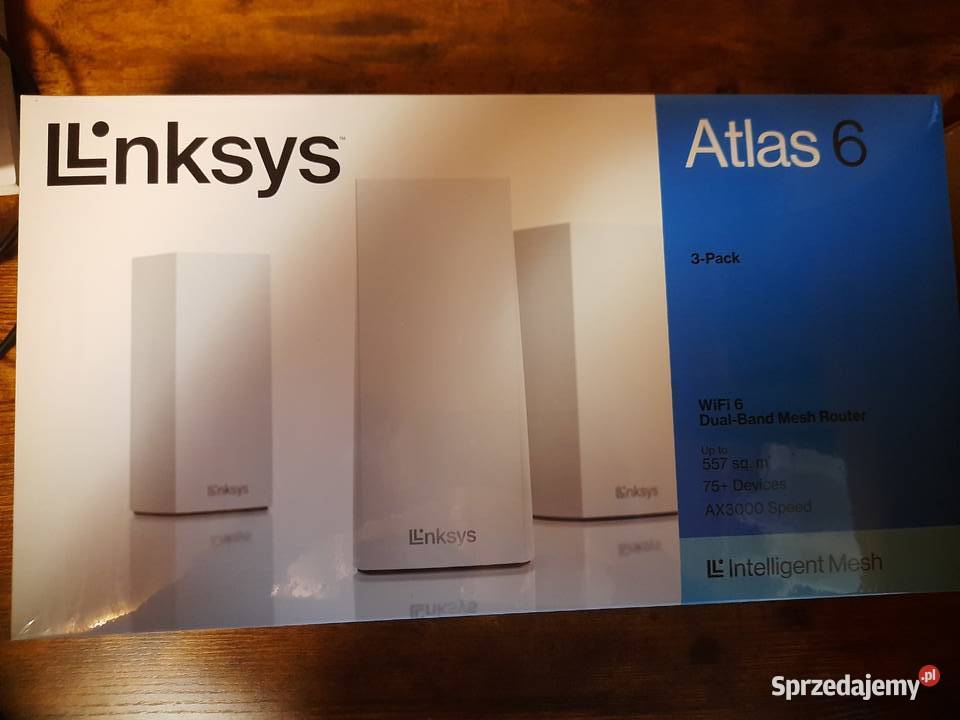 System Mesh Linksys Atlas 6 3 pack router