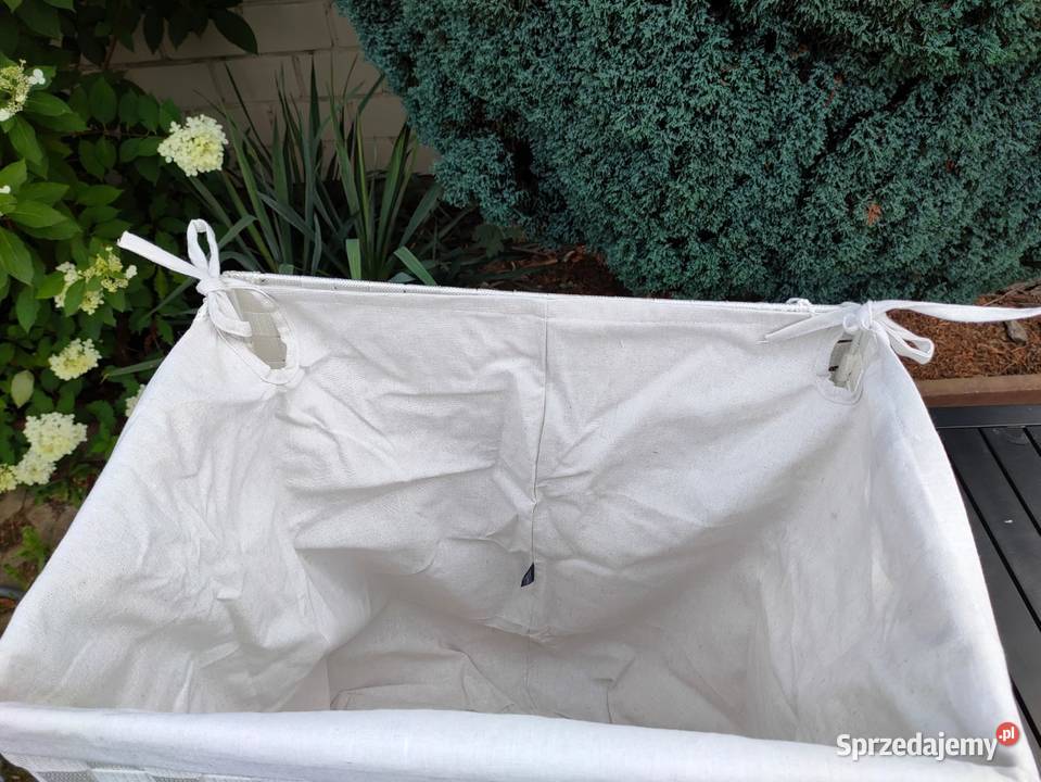 Kosz na pranie YOUDENOVA biały składany