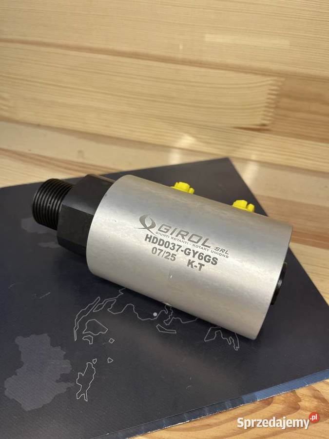 Złącze obrotowe hydrauliczne dwudrogowe BSP 2x38 Suwałki