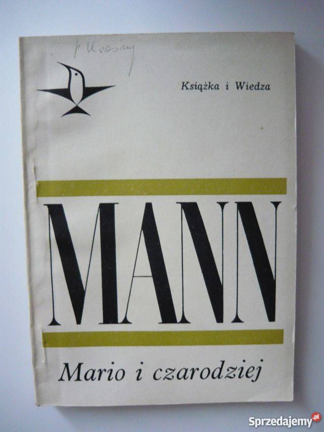 MARIO I CZARODZIEJ MANN TOMASZ Płock