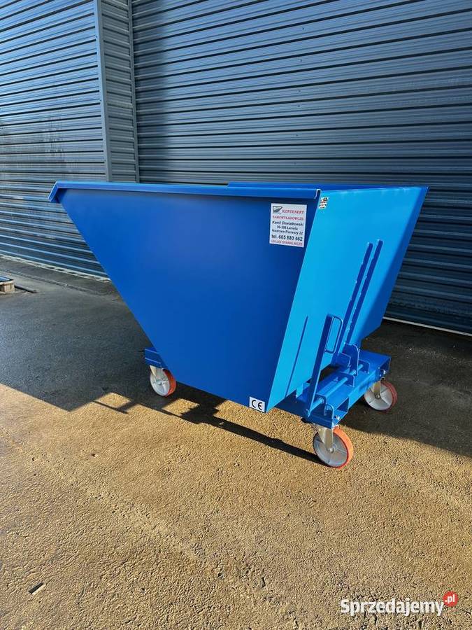 Kontener samowyładowczy koleba na odpady 15 m3 Pozostałe łódzkie Kutno