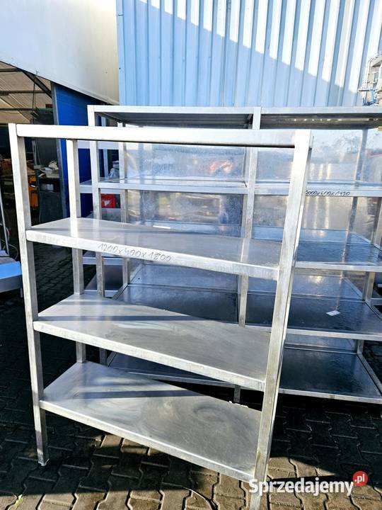 Regał magazynowy 1200x400x1800
