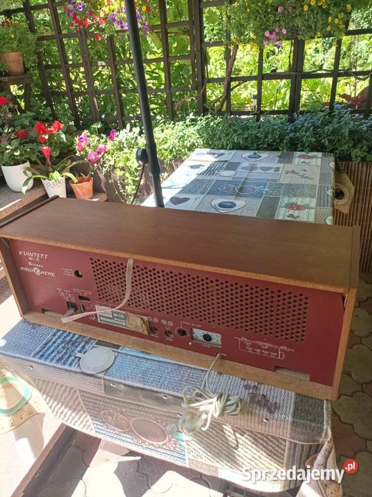 Radionette Kvintett stereo radio lampowe Płock