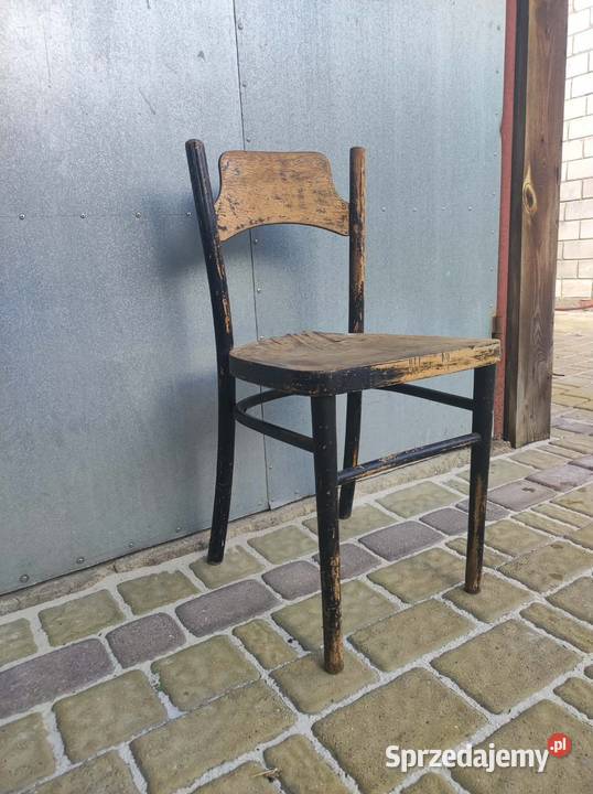 Stare krzesło gięte VINTAGE PRL RETRO RENOWACJA Antyki Podkałek