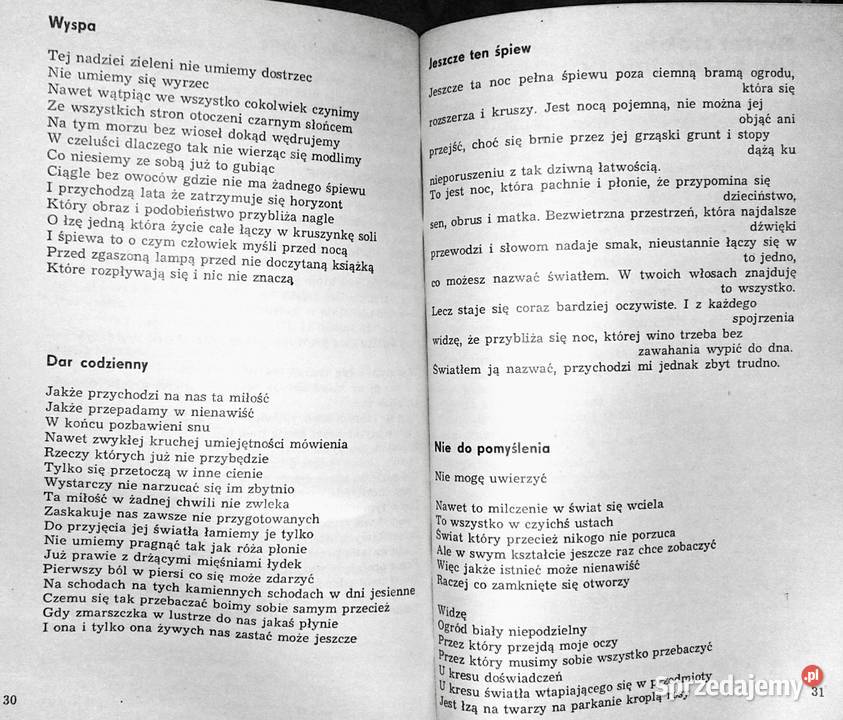 Bezsenność Czesław Sobkowiak Rok wydania 1977 sprzedam