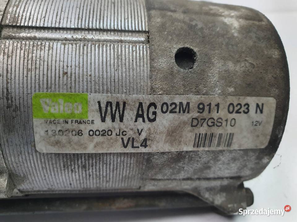 ROZRUSZNIK VW Golf V 20 TDI 02M911023N D7GS10 lubelskie Chełm