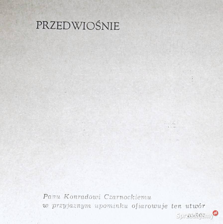 Utwory wybrane Przedwiośnie Tom V Stefan Chełm