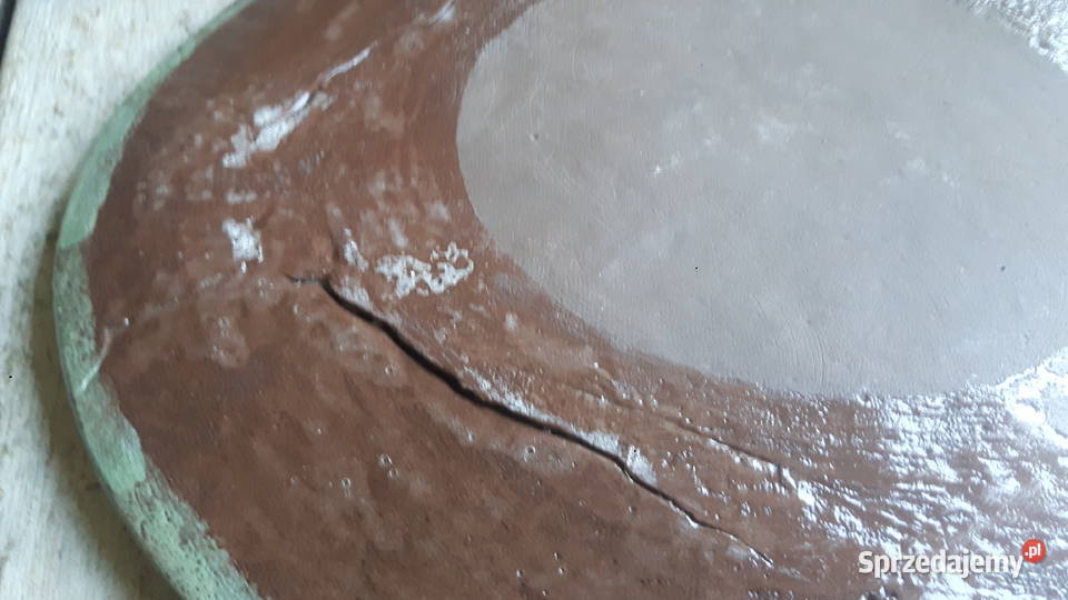 Talerz ceramiczny ręcznie wykonany Otwock