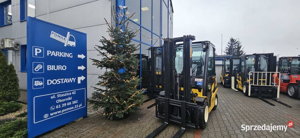 YALE GLP25VX Wózek widłowy 3 T 2013r triplex sprzedam