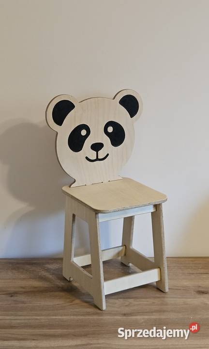 Drewniane krzesełko dziecka HANDMADE MONTESSORI Biecz