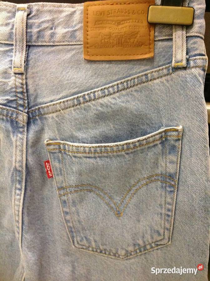 Spodnie Jeans Damskie Levis XS 25 szerokie Levi's Odzież damska lubuskie Nowa Sól