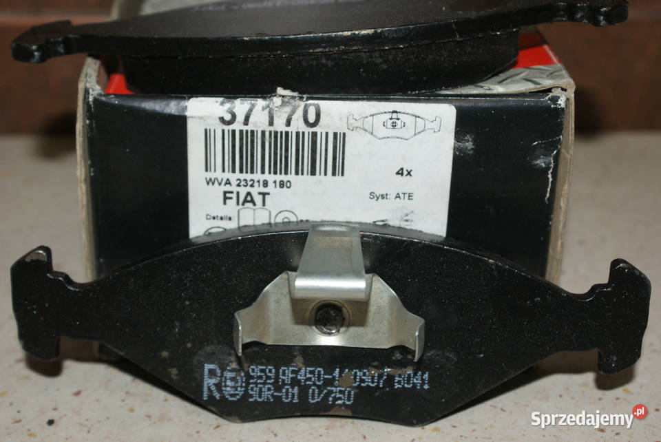 37170 ABS KLOCKI HAMULC FIAT PALIO 96 Zestaw osobowe Białobrzegi sprzedam