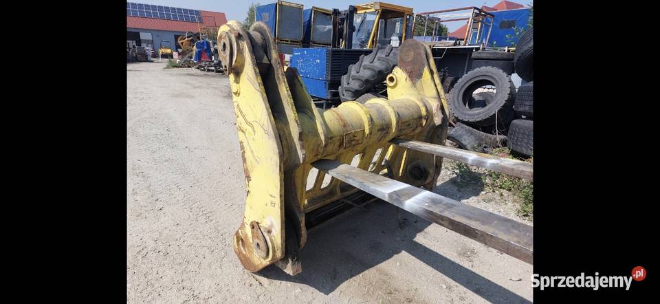 Widły na szybkozłącze udźwig 10 ton i Koła Targoszyn