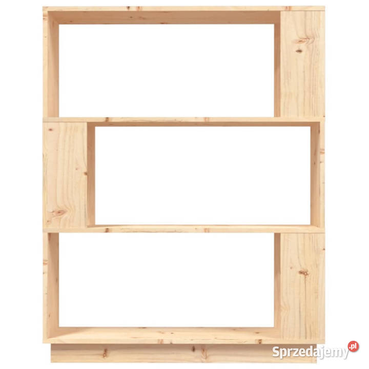 Regał na książkiprzegroda 80x25x101 lite drewno Warszawa