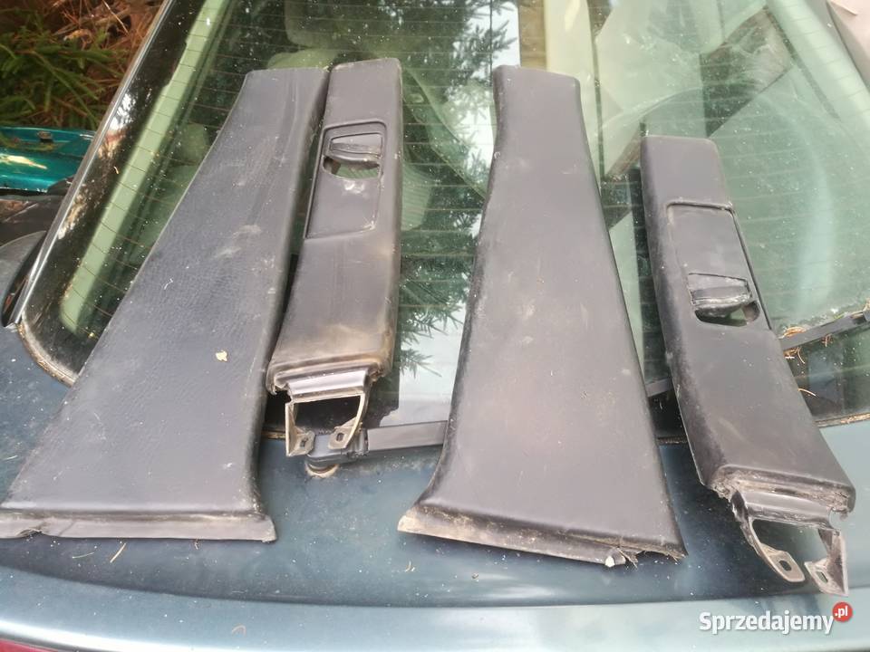 Skóra czarna wykończenie wnętrza Audi 100 C3 lubelskie Biłgoraj