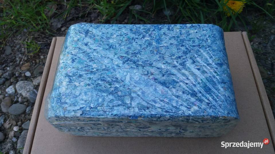 Brykiet z banknotów 50 zniszczone 55000 Tarnów