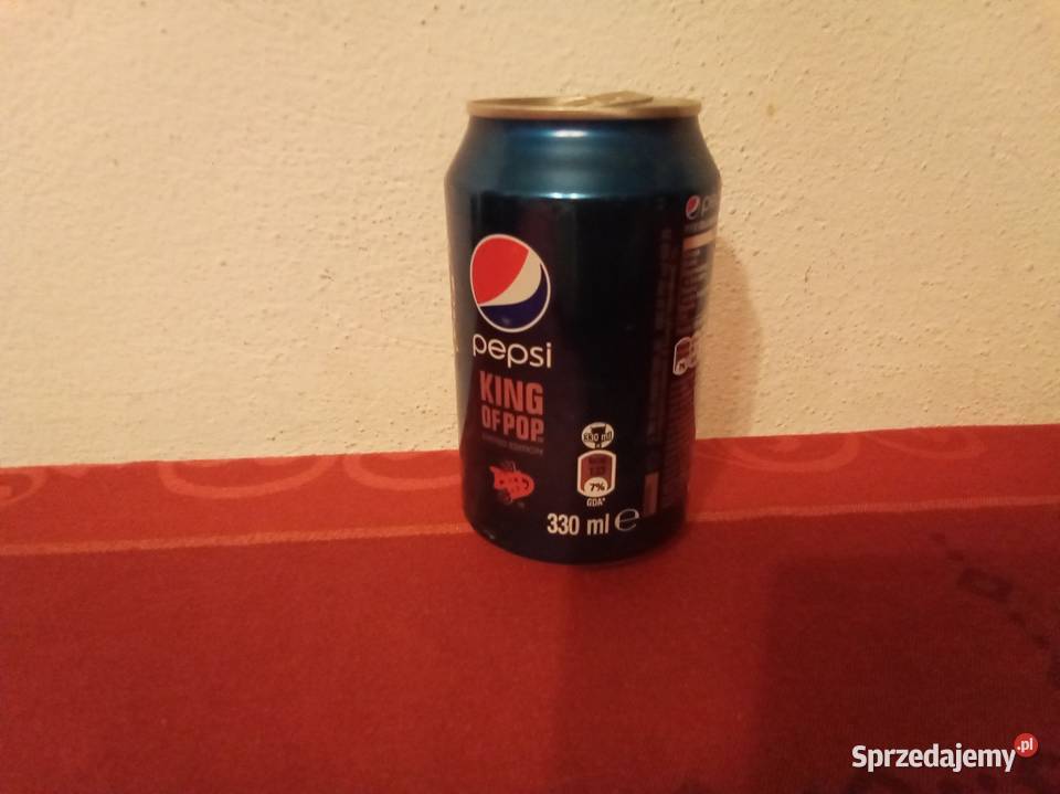 Pusta puszka kolekcjonerska Pepsi Michael