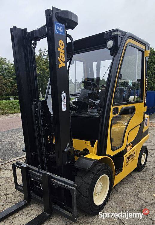 YALE GLP25VX 25T 2013r LPGKabina UDT Przesuw Oborniki