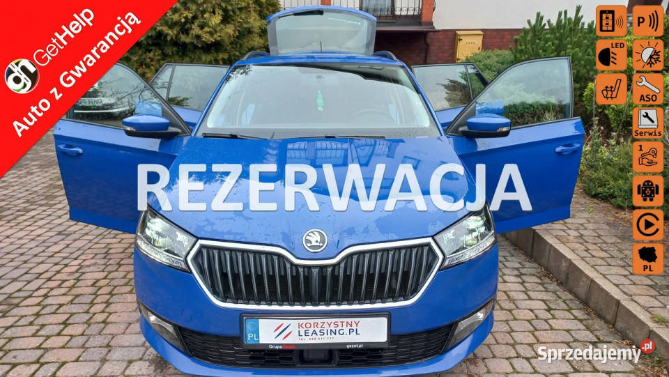 koda Fabia Full Led Radar Front Assist Rok produkcji 2021 Fabia Gdańsk