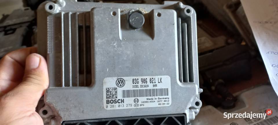 03G906021LK komputer sterownik silnika vw audi Żerdź