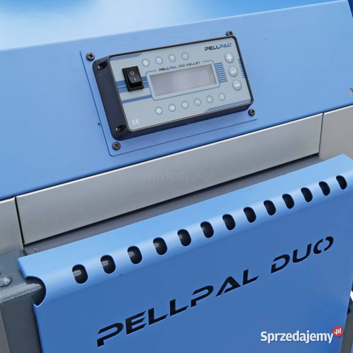 Piec na pellet PellPal DUO 14 z podajnikiem na Kotły i Piece CO wielkopolskie Pleszew sprzedam