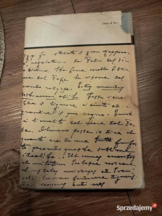 książka z 1967r dziennik duszy Jana XXIII stan Sandomierz