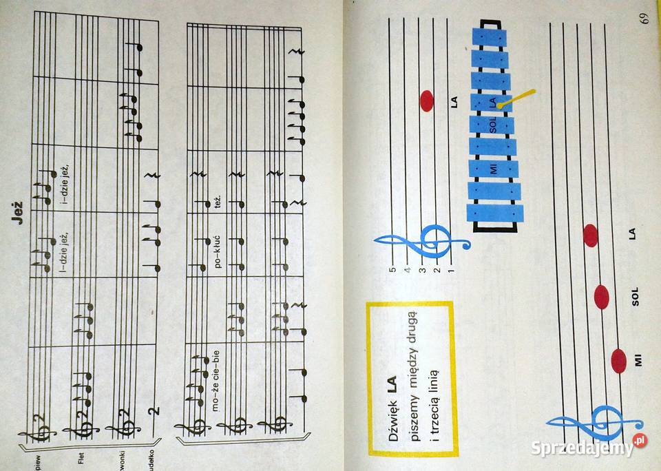 Elementarz muzyczny klasy 1 Andrzej Banasiewicz Chełm sprzedam