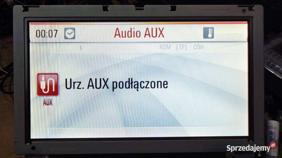 WYŚWIETLACZ EKRAN NAWIGACJI ASTRA ZAFIRA