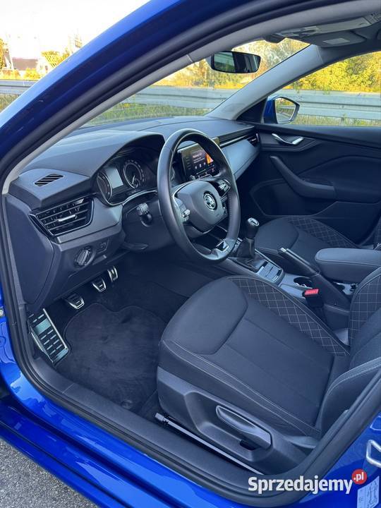 Skoda Scala Salon 1właściciel bogate wyposażenie komputer pokładowy Białystok