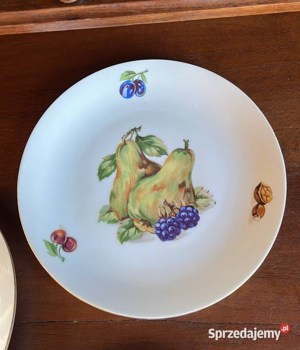 Talerzyk deserowy Syg Bohemia Owoce Gdańsk sprzedam
