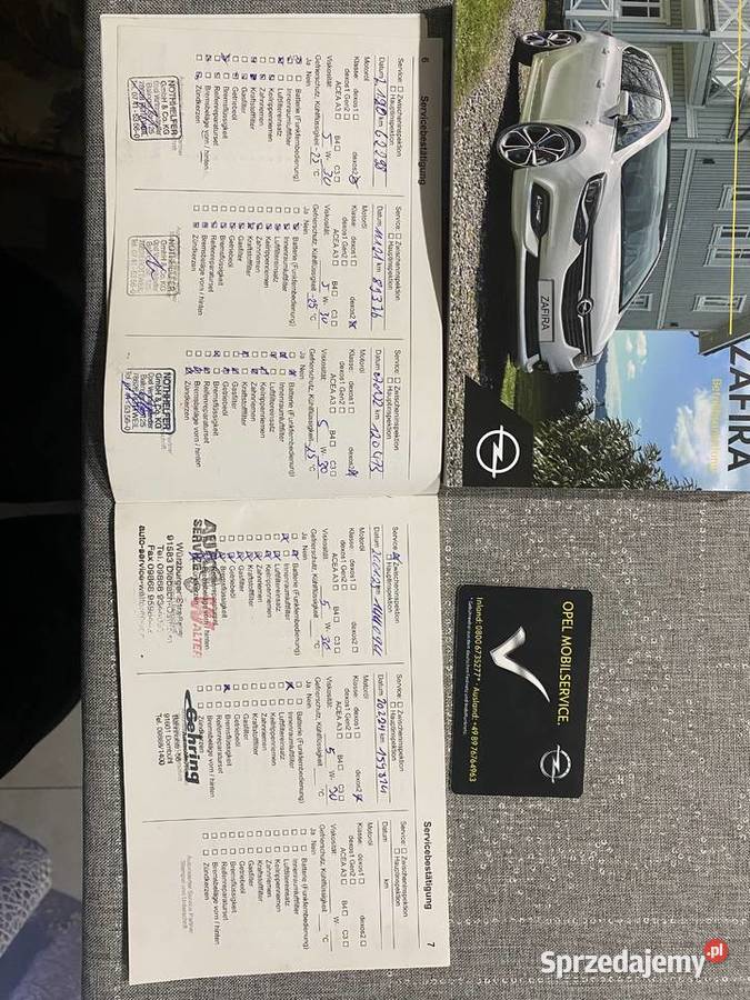 Opel Zafira C Sobolew