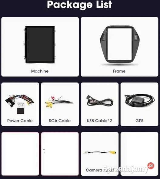 Radio Android Hyundai TUCSON IX35 Tesla gps wifi Ożarowice