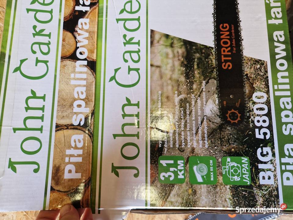 Piła spalinowa łańcuchowa G82002 Johyn Gardener sprzedam