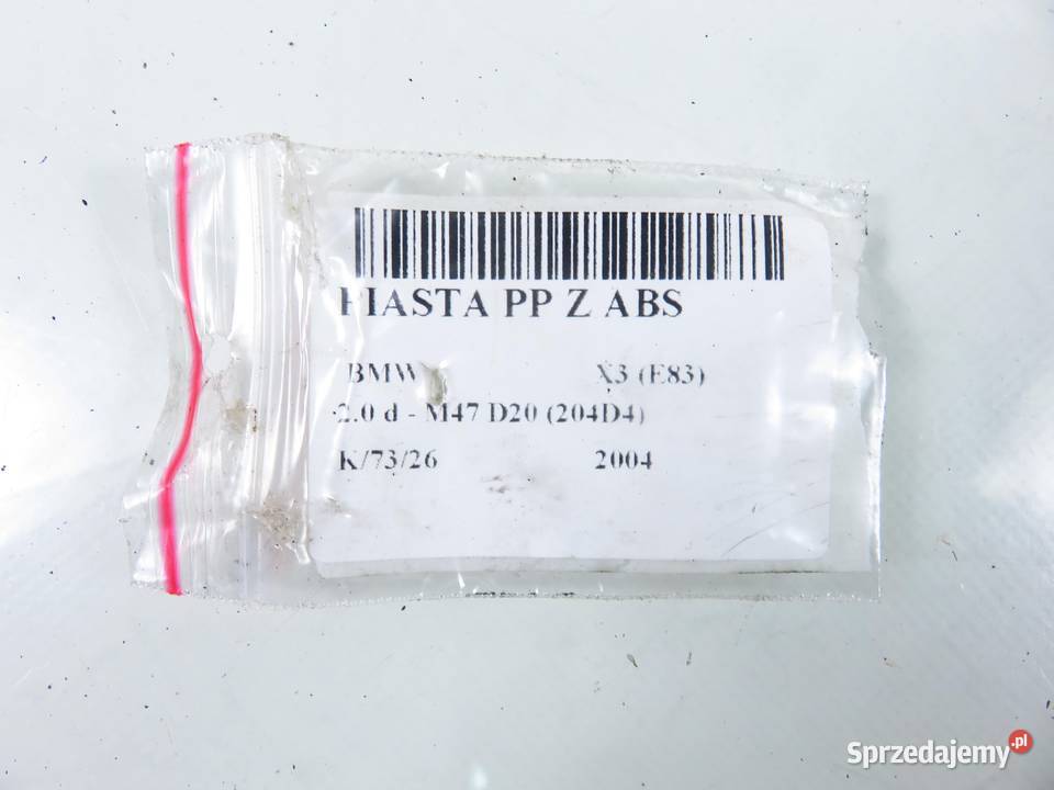 ZWROTNICA PIASTA PRZEDNIA PRAWA BMW X3 E83 20 d osobowe małopolskie sprzedam