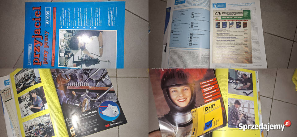 Przyjaciel Pracy 61999 Unikatowy Magazyn BHP Antykwariat Kalisz