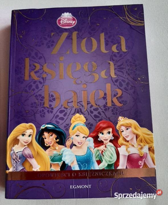 Książka dziewczynek Disney Księżniczki Złota Zabrzeg