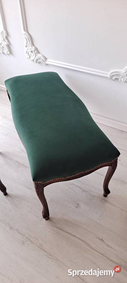 Stylowa ławeczka stołek siedzisko pufa butelkowa 46cm Szczecin