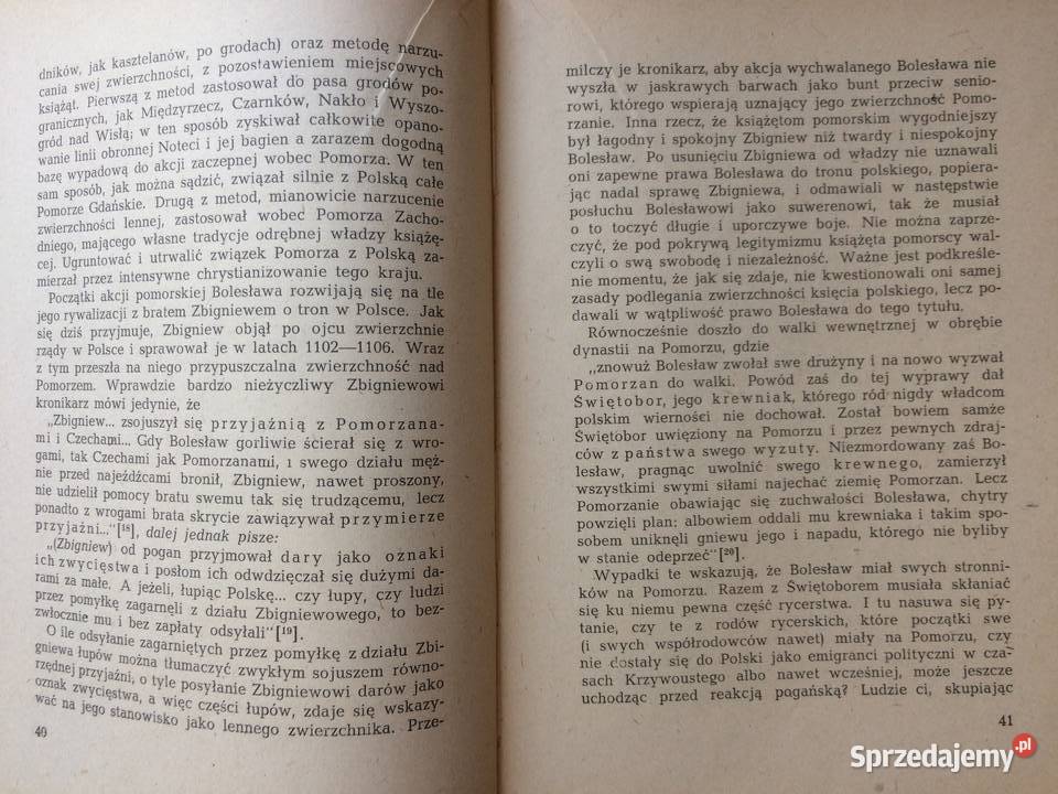 3106 Pomorze Zachodnie W Stosunku Do Polski Szczecin