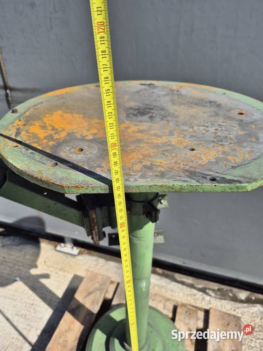 Wysoka metalowa masywna podstawa podajnika Kamień Śląski sprzedam