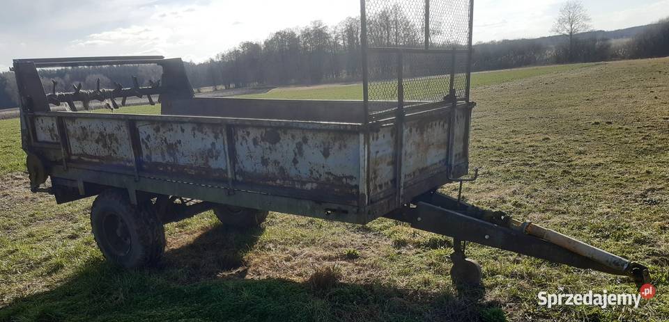 Rozrzutnik obornika jednoosiowy mazowieckie Gostynin