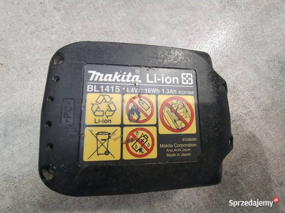 Akumulator Makita 14 4V 1 3Ah oryginalny sprawny Kraków