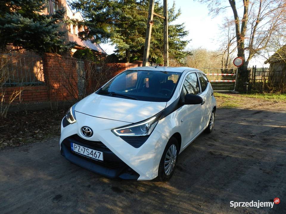 Toyota Aygo II Ekonomiczna niezawodna z benzyna Puszczykowo